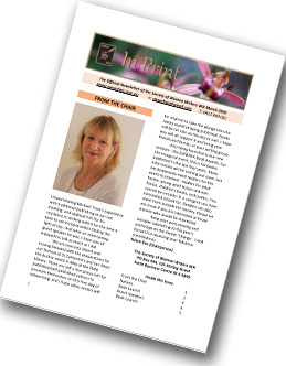 In Print Newsletter Page 1